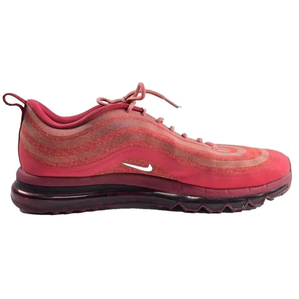 Nike Air Max 97 2013 631753-601 HYP Deep Cardinal Size 14 Mens Deep Red
